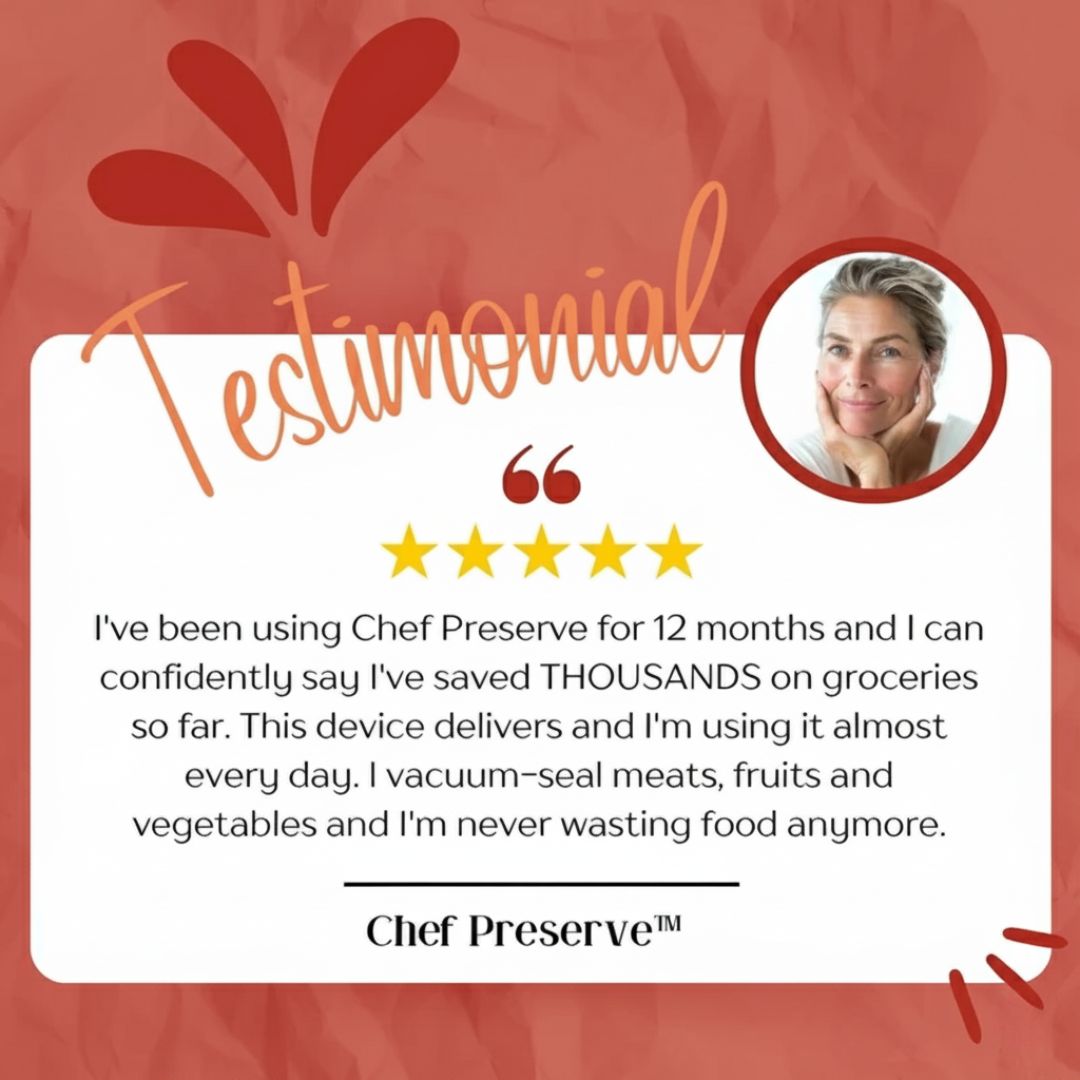 Chef Preserve Compact Vacuum Sealer