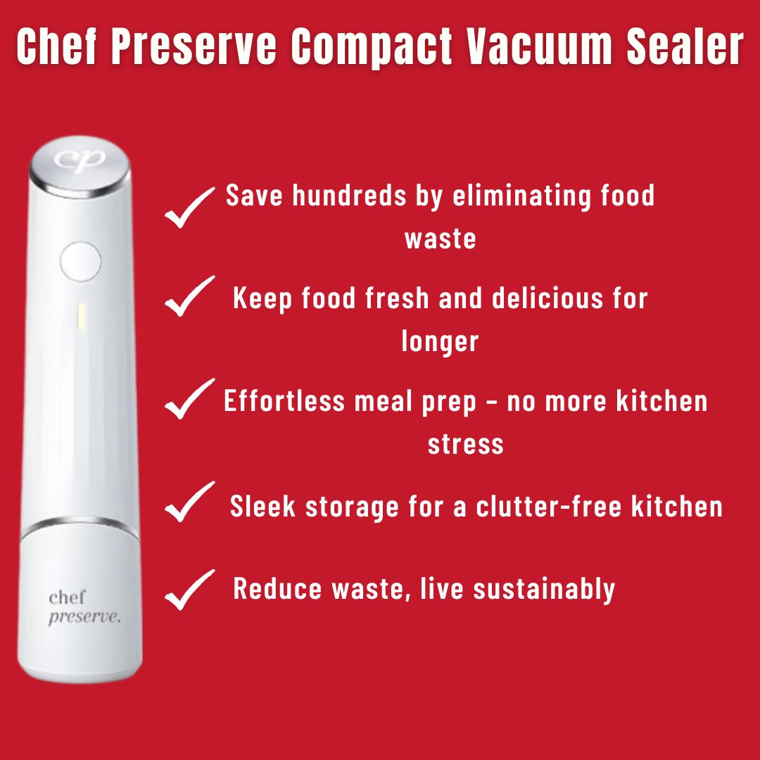 Chef Preserve Compact Vacuum Sealer