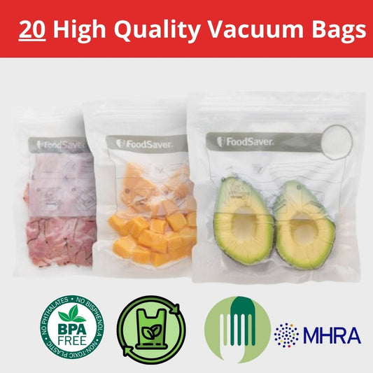 20 High Quality Vacuum Bags